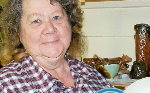Winter warmers: Warwick potter Sue Creed shows off some of the handmade bowls. Winter warmers: Warwick potter Sue Creed shows off some of the handmade bowls.